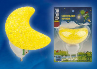  - Настенный светодиодный светильник Uniel DTL-309-Месяц/Yellow/1LED/0,1W 10331