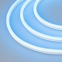  - Образец Гибкий неон GALAXY-1608-5000CFS-2835-100 12V Azure 0.5M (16x8mm, 12W, IP67) (Arlight, 12 Вт/м, IP67)
