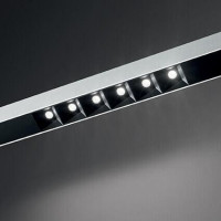  - Подвесной светодиодный светильник Ideal Lux Fluo Accent 1800 3000K Al 192512