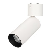  - Светильник SP-POLO-SURFACE-FLAP-R65-8W White5000 (WH-BK, 40 deg) (Arlight, IP20 Металл, 3 года)