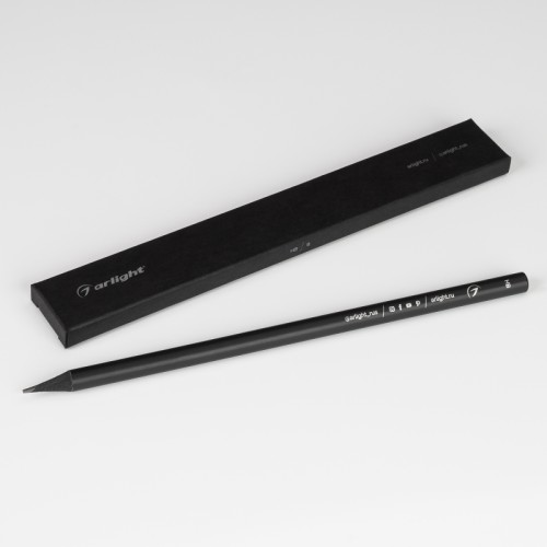 Набор Arlight из карандашей 3 шт в коробке СЗП-111-4 Черный Матовыйй (Arlight, -) "Набор карандашей 3 шт Arlight, брендированный.
В наборе 2 карандаша М(В) и 1 карандаш ТМ (НВ) в черном матовом корпусе круглой формы с брендированием, длина 177 мм.
Упаковка - брендированная коробочка, цвет черный, размер 180х25х8 мм.