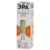  - Лампа светодиодная ЭРА G9 9W 2700K прозрачная LED JCD-9W-CER-827-G9 Б0033185