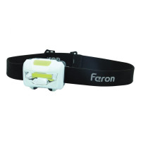  - Налобный светодиодный фонарь Feron TH2300 на батарейках 60х40 120 лм 41679