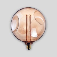  - Лампа светодиодная диммируемая Hiper E27 4W 2000/3000/4000K янтарная HL-2245