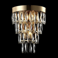  - Настенный светильник Crystal Lux Abigail AP3 Gold/Transparent