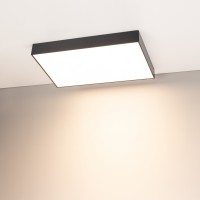  - Светильник SP-QUADRO-S600x600-60W Warm3000 (BK, 120 deg, 230V) (Arlight, IP40 Металл, 3 года)