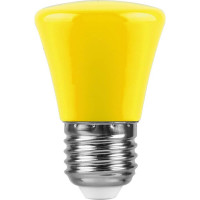  - Лампа светодиодная Feron E27 1W желтая LB-372 25935