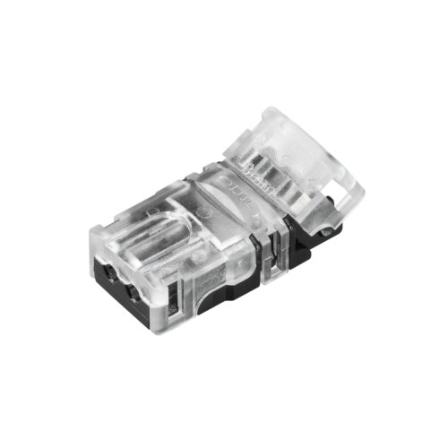 Коннектор HIP-MONO-8-2pin-STW (Arlight, -) Одиночный коннектор (без провода) для подключения питания к одноцветным открытым лентам шириной 8 мм. Очистка провода питания (0,34-0,75 мм2) от изоляции не требуется. Материал - прозрачный пластик. Максимальный допустимый ток 3 А, напряжение 3-24 В. Цена за 1 шт.
Соединитель для провода и FPC
IP33-2PIN, подходит для одноцветной полосы IP33
10 шт./пакет