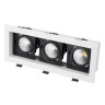 Светильник CL-KARDAN-S260x102-3x9W White (WH-BK, 38 deg) (Arlight, IP20 Металл, 3 года) - Светильник CL-KARDAN-S260x102-3x9W White (WH-BK, 38 deg) (Arlight, IP20 Металл, 3 года)