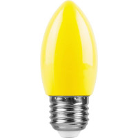  - Лампа светодиодная Feron E27 1W желтая LB-376 25927