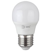  - Лампа светодиодная ЭРА E27 6W 6500K матовая P45-6W-865-E27 R Б0045357