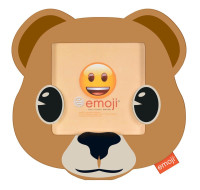 - Фоторамка Innova PI09816 Ф/рамка 10*10cm Emoji bear, пластик (6/768) Б0037341