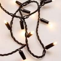  - Светодиодная гирлянда ARD-STRING-CLASSIC-10000-BLACK-100LED-STD WARM (230V, 7W) (Ardecoled, IP65)