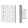 Панель Sens SMART-P38-MIX White (230V, 4 зоны, 2.4G) (Arlight, IP20 Пластик, 5 лет) - Панель Sens SMART-P38-MIX White (230V, 4 зоны, 2.4G) (Arlight, IP20 Пластик, 5 лет)