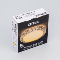  - Потолочный светодиодный светильник Citilux Альпина CL71812