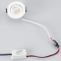  - Светодиодный светильник LTM-R50WH 5W Warm White 25deg (Arlight, IP40 Металл, 3 года)