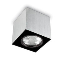  - Потолочный светильник Ideal Lux Mood Pl1 D09 Square Alluminio 140926