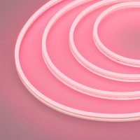  - Образец Гибкий неон GALAXY-1206-5000CFS-2835-100 12V Pink 0.5M (12x6mm, 12W, IP67) (Arlight, 12 Вт/м, IP67)