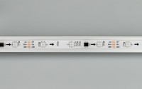  - Лента SPI-5000SE-5060-30 12V Cx3 RGB (10mm, 7.2W/m, IP65) (Arlight, Закрытый, IP65)