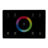 Панель Sens SMART-P83-RGB Black (230V, 4 зоны, 2.4G) (Arlight, IP20 Пластик, 5 лет) - Панель Sens SMART-P83-RGB Black (230V, 4 зоны, 2.4G) (Arlight, IP20 Пластик, 5 лет)