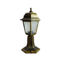  - Уличный напольный светильник Uniel UUL-A01F 60W/E27 IP44 Bronze UL-00009485