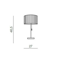  - Настольная лампа Azzardo Penelopa table AZ2393