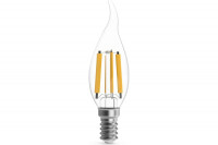  - Лампа светодиодная филаментная Gauss E14 13W 4100K прозрачная 104801213