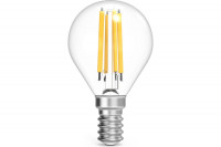  - Лампа светодиодная филаментная Gauss E14 13W 4100K прозрачная 105801213