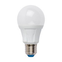  - Лампа светодиодная диммируемая Uniel E27 12W 6500K матовая LED-A60 12W/6500K/E27/FR/DIM PLP01WH UL-00004288