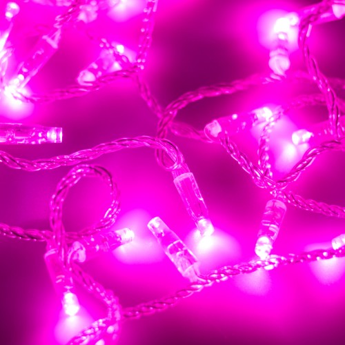 Светодиодная гирлянда ARD-STRING-CLASSIC-10000-CLEAR-100LED-STD PINK (230V, 7W) (Ardecoled, IP65) Светодиодная гирлянда НИТЬ серии CLASSIC. Размер 10000 мм. Цвет светодиодов РОЗОВЫЙ, постоянное свечение. Провод из прозрачного ПВХ, диаметр 2.3 мм. 100 светодиодов размером 7 мм, прозрачный вогнутый колпачок. Напряжение питания 230 В, потребляемая мощность 7 Вт, степень пылевлагозащиты IP65. Для эксплуатации необходимо приобрести аксессуар для подключения.