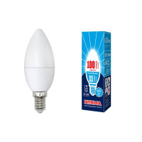 - Лампа светодиодная E14 11W 4000K матовая LED-C37-11W/NW/E14/FR/NR UL-00003811