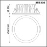 Встраиваемый диммируемый светильник Novotech Gestion 358336 - Встраиваемый диммируемый светильник Novotech Gestion 358336