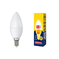  - Лампа светодиодная E14 11W 3000K матовая LED-C37-11W/WW/E14/FR/NR UL-00003812