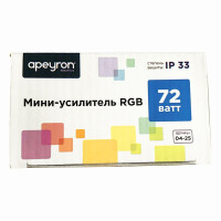  - Мини-усилитель RGB Apeyron 12/24V 04-25