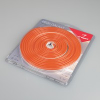  - Образец Гибкий неон GALAXY-1206-5000CFS-2835-100 12V Amber 0.5M (12x6mm, 12W, IP67) (Arlight, 12 Вт/м, IP67)
