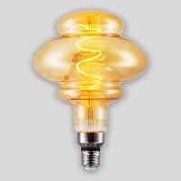  - Лампа светодиодная филаментная Hiper E27 6W 2700K янтарная HL-2262