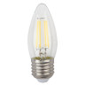 Лампа светодиодная филаментная ЭРА E27 7W 4000K прозрачная F-LED B35-7W-840-E27 Б0027951 - Лампа светодиодная филаментная ЭРА E27 7W 4000K прозрачная F-LED B35-7W-840-E27 Б0027951