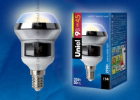  - Лампа энергосберегающая Uniel E14 9W 2700K прозрачная ESL-RM50 CL-9/2700/E14 S 00872