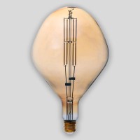  - Лампа светодиодная филаментная Hiper E27 8W 2200K янтарная HL-2206