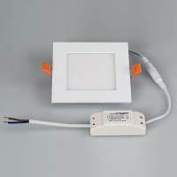  - Светильник DL-120x120M-9W Warm White (Arlight, IP40 Металл, 3 года)