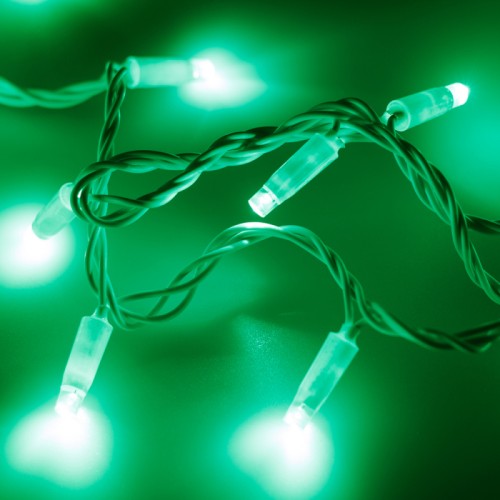 Светодиодная гирлянда ARD-STRING-CLASSIC-10000-WHITE-100LED-STD GREEN (230V, 7W) (Ardecoled, IP65) Светодиодная гирлянда НИТЬ серии CLASSIC. Размер 10000 мм. Цвет светодиодов ЗЕЛЕНЫЙ, постоянное свечение. Провод из белого ПВХ, диаметр 2.3 мм. 100 светодиодов размером 7 мм, прозрачный вогнутый колпачок. Напряжение питания 230 В, потребляемая мощность 7 Вт, степень пылевлагозащиты IP65. Для эксплуатации необходимо приобрести аксессуар для подключения.