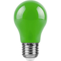  - Лампа светодиодная Feron E27 3W зеленая LB-375 25922