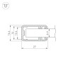 Профиль TOP-SHELF9-2000 ANOD (P12) (Arlight, Алюминий) - Профиль TOP-SHELF9-2000 ANOD (P12) (Arlight, Алюминий)