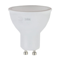  - Лампа светодиодная ЭРА GU10 7W 4000K матовая LED MR16-7W-840-GU10 R Б0049640