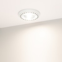  - Лампа AR111-UNIT-GU10-15W-DIM Day4000 (WH, 24 deg, 230V) (Arlight, Металл)