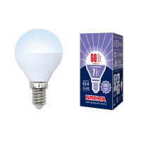  - Лампа светодиодная E14 7W 6500K матовая LED-G45-7W/DW/E14/FR/NR UL-00003818