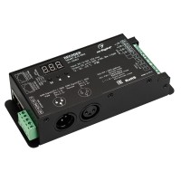  - Декодер SMART-K15-DMX (12-36V, 4x8A) (Arlight, IP20 Металл, 5 лет)