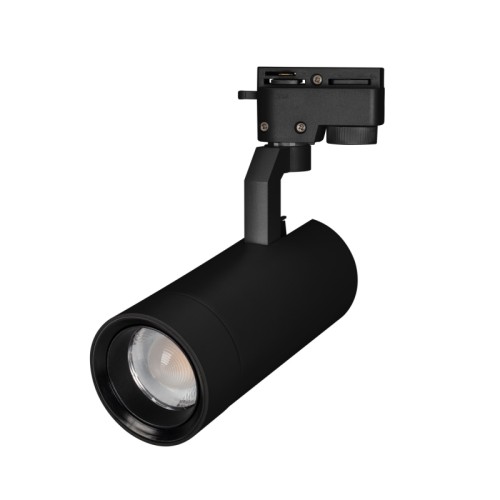 Светильник LGD-GELIOS-2TR-R80-30W Day4000 (BK, 20-60 deg, 230V) (Arlight, IP20 Металл, 3 года) Светильник подвесной для треков/шин 2 провода, 30Вт. Цвет свечения ДНЕВНОЙ 4000K, световой поток 2700лм, регулируемый угол 20-60°, CRI>90. Корпус круглый, металл, цвет черный, IP20. Размеры DxL Ø80x181мм. Входное напряжение AC220-240V, мощность 30Вт. Драйвер встроенный (30-43V, 720mA).