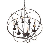  - Подвесная люстра Loft IT Castle Brown Loft1192-8