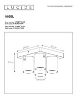  - Спот Lucide Nigel 09929/20/02
